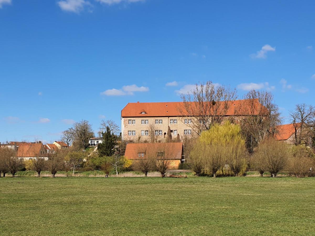 Grosses Offenes Loft Oder Kleine Gemuetliche Wohnung Mit Balkon Wolmirstedt Kültér fotó